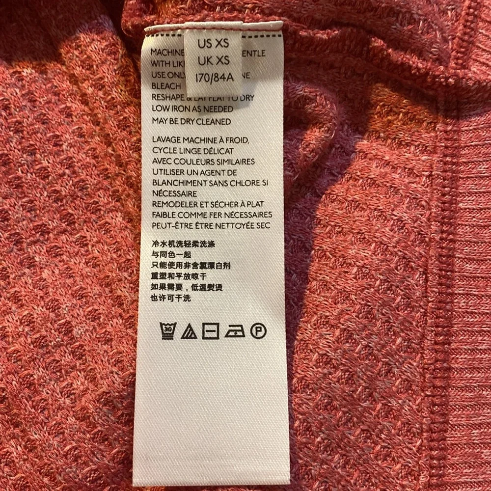 Free People Leo Oversized Henley Waffle Tunic